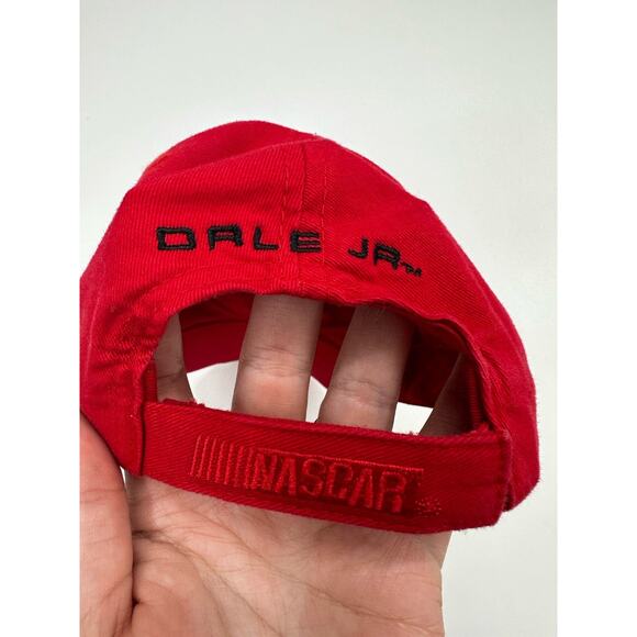 Winners Circle Adult Baseball Hat Nascar Dale Jr. #8 Red Adjustable Cap - Picture 7 of 8